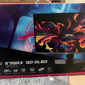 MSI MPG 271QRX QD-OLED ゲーミングモニター