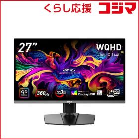 【 新品 未開封 】 MSI USB-C対応 ゲーミングモニター ［26.5型 /WQHD(2560×1440) /ワイド］ MPG 271QRX QD-OLED 未使用 送料無料