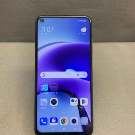 美品 SIMフリー Xiaomi Redmi Note 9T 64GB ナイトフォールブラック色