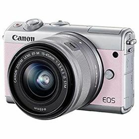 【中古】キヤノン EOS M100・リミテッドピンクキット EOSM100LIMITEDPINKKIT(デジタル一眼)