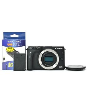 ＜美品＞Canon EOS M3 ボディ ブラック｜高画質APS-Cミラーレス(ミラーレス一眼)