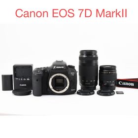 キヤノン(Canon)のCanon EOS 7D Mark II標準&望遠ダブルレンズセット(デジタル一眼)