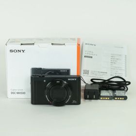 [良品 | バッテリー2個付] SONY Cyber-shot DSC-WX500 ブラック | コンパクトデジタルカメラ