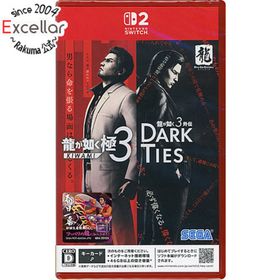 ニンテンドースイッチ(Nintendo Switch)の龍が如く 極3 / 龍が如く3外伝 Dark Ties 初回生産特典付き Nintendo Switch 2(家庭用ゲームソフト)