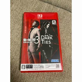 セガ(SEGA)の龍が如く 極3 初回特典未使用 外伝 Dark Ties switch2(家庭用ゲームソフト)