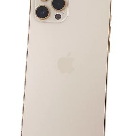 【Apple】アップル『iPhone 12 Pro Max / 6.7inch / 128GB / SIMロック解除済 ドコモ / ゴールド』MGCW3J/A 2020年11月発売 スマートフォン 1週間保証【中古】