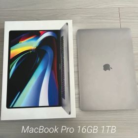 MacBook Pro 16GB 1TB i9 UKキーボード スペースグレイ
