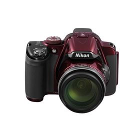 Nikon COOLPIX P520 レッド 良品 動作確認済み 1ヶ月保証付 自撮り対応 コンパクト