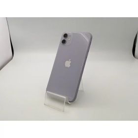 【中古】Apple SoftBank 【SIMロック解除済み】 iPhone 11 64GB パープル MWLX2J/A【大阪堂島】保証期間1ヶ月【ランクC】