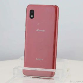 【中古】GALAXY(ギャラクシー) GALAXY A21 64GB レッド SC-42A docomoロック解除SIMフリー 【297-ud】