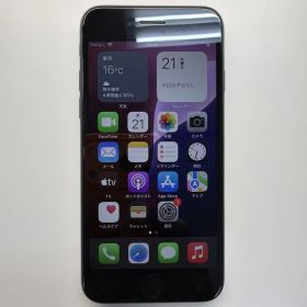 訳あり iPhone SE3 64GB ミッドナイト 88% 指紋認証不可