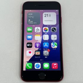 【美品】iPhone SE3 64GB (PRODUCT)RED SIMフリー KUS21985