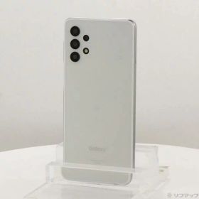 【中古】SAMSUNG(サムスン) GALAXY A32 5G 64GB オーサムホワイト SCG08 auロック解除SIMフリー 【297-ud】