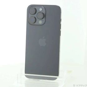 ソフマップ 〔中古品〕 iPhone15 Pro Max 256GB ブラックチタニウム MU6P3J／A SIMフリー【276】