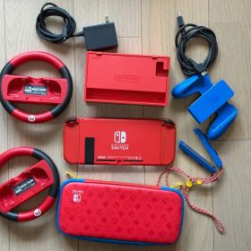 【限定カラー】Nintendo Switch マリオレッド×ブルー セット