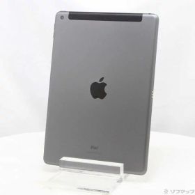【中古】Apple(アップル) iPad 第8世代 32GB スペースグレイ MYMH2J／A SoftBank 【262-ud】