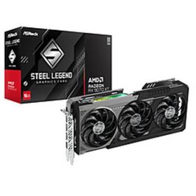 〔中古〕ASRock(アスロック) AMD Radeon RX 9070 XT Steel Legend Dark 16GB〔297-ud〕