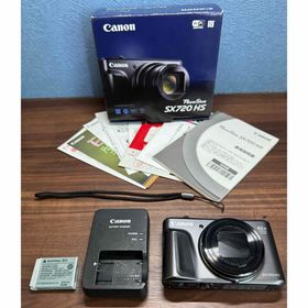 キヤノン(Canon)のCanon SX720 HS 美品 箱付 動作品 40倍ズーム(コンパクトデジタルカメラ)