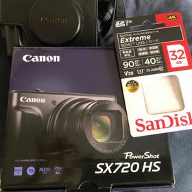 キヤノン(Canon)のケース/SD付 Canon PowerShot SX720 HS BK(コンパクトデジタルカメラ)