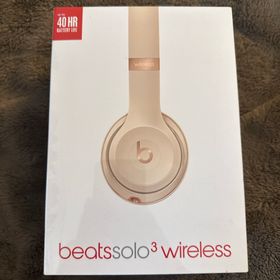 ビーツバイドクタードレ(Beats by Dr Dre)のBeats by Dr Dre SOLO3 WIRELESS サテンゴールド(ヘッドフォン/イヤフォン)