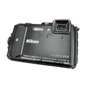 186000 動作未確認 Nikon ニコン デジタルカメラ COOLPIX AW130 ブラック