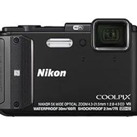 【中古】Nikon デジタルカメラ COOLPIX AW130 ブラック BK