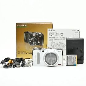 1111＜良品＞ FUJIFILM デジタルカメラ FinePix F550EXR ホワイト FX-F550EXR WH