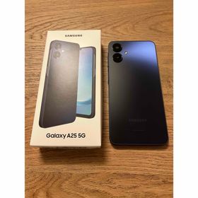 ギャラクシー(Galaxy)の【美品】SAMSUNG Galaxy A25 5G ブラック(スマートフォン本体)