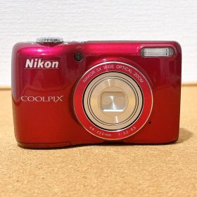 Nikon COOLPIX L26 レッド 稼働品 コンパクトデジカメ