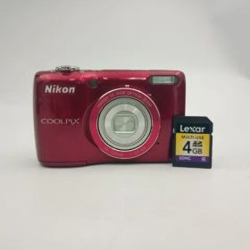 Nikon COOLPIX L26 Red コンパクトデジタルカメラ