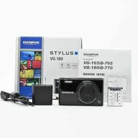 1120＜美品＞ Olympus Stylus VG-180 Black