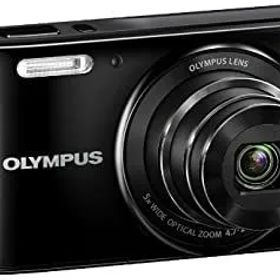 Olympus Stylus VG-180 16-Megapixel 5X 26mm Wide Optical Zoom 2.7 Inch LCD - Black by Olympus