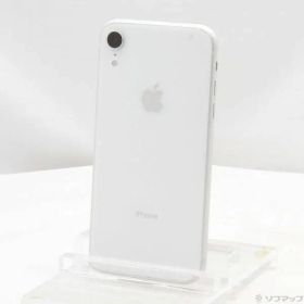 ソフマップ 〔中古品〕 iPhoneXR 128GB ホワイト MT0J2J／A SIMフリー【269】