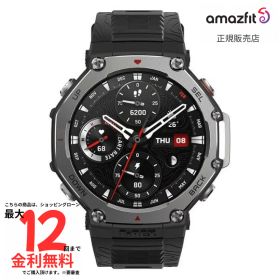 【アマズフィット 国内正規品】amazfit T-Rex3 オニキスブラック sp170069-C218 腕時計 スマートウォッチ ランニング スポーツ 登山 ハイキング アウトドア