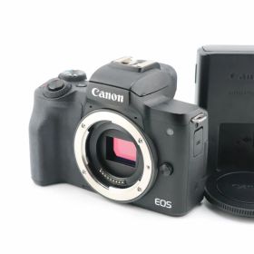 ★良品★キヤノン CANON EOS Kiss M ボディブラック 充電器付★ W0443＃4837