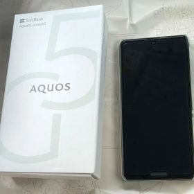 SHARP AQUOS sense5G Olive Silver 本体