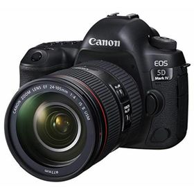 【中古】Canon デジタル一眼レフカメラ EOS 5D Mark IV EF24-105L IS II USM レンズキット EOS5DMK4-24105IS2LK(デジタル一眼)