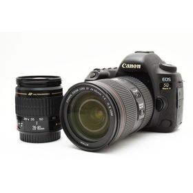 キヤノン(Canon)の保証付き/Canon EOS 5D Mark IV標準&望遠ダブルレンズセット(デジタル一眼)