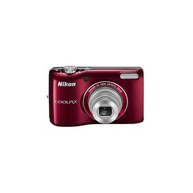 Nikon デジタルカメラ COOLPIX (クールピクス) L26 レッド L26RD(中古品)