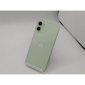 【中古】Apple au 【SIMロックあり】 iPhone 12 mini 128GB グリーン MGDQ3J/A【広島本通】保証期間１ヶ月【ランクC】
