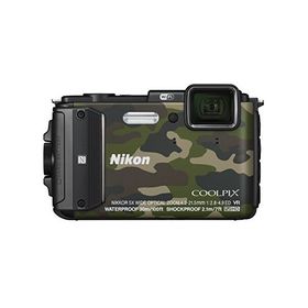 Nikon デジタルカメラ COOLPIX AW130 カムフラージュグリーン