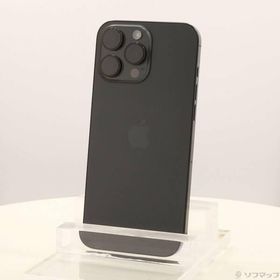 〔中古〕Apple(アップル) iPhone16 Pro Max 1TB ブラックチタニウム MYWQ3J／A SIMフリー〔198-ud〕