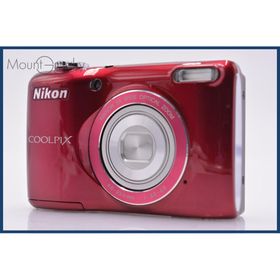 難あり ニコン Nikon COOLPIX L26 5x 単三電池仕様 同梱無料 #am6827(コンパクトデジタルカメラ)