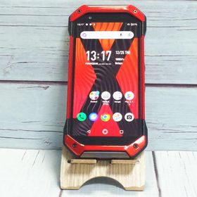 au 京セラ TORQUE 5G KYG01 レッド 本体 白ロム SIMロック解除済み SIMフリー B034446