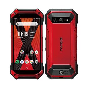 京セラ TORQUE 5G KYG01[128GB] au レッド【安心保証】
