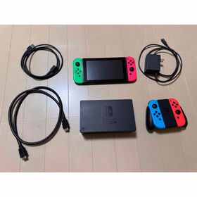 ニンテンドーSwitch一式セット（箱無し）(家庭用ゲーム機本体)