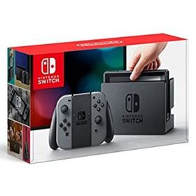 【中古】Nintendo Switch 本体 (ニンテンドースイッチ) （Joy-Con (L) / (R) グレー）(キャンペーンプリペイド番号なし)(家庭用ゲーム機本体)