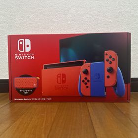 ニンテンドースイッチ(Nintendo Switch)の【未使用品】Nintendo Switch マリオレッド×ブルー セット(家庭用ゲーム機本体)