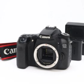 AB (良品) Canon キヤノン EOS 70D ボディ ブラック 初期不良返品対応 55-161