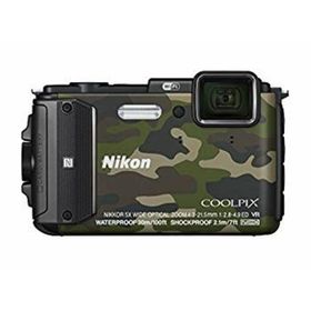 Nikon デジタルカメラ COOLPIX AW130 カムフラージュグリーン qqffhab(コンパクトデジタルカメラ)